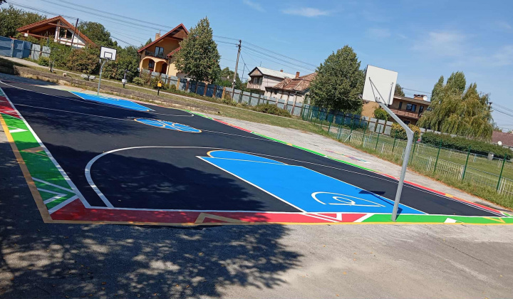 Revitalizácia basketbalového ihriska 2025 Revitalizácia basketbalového ihriska 2025